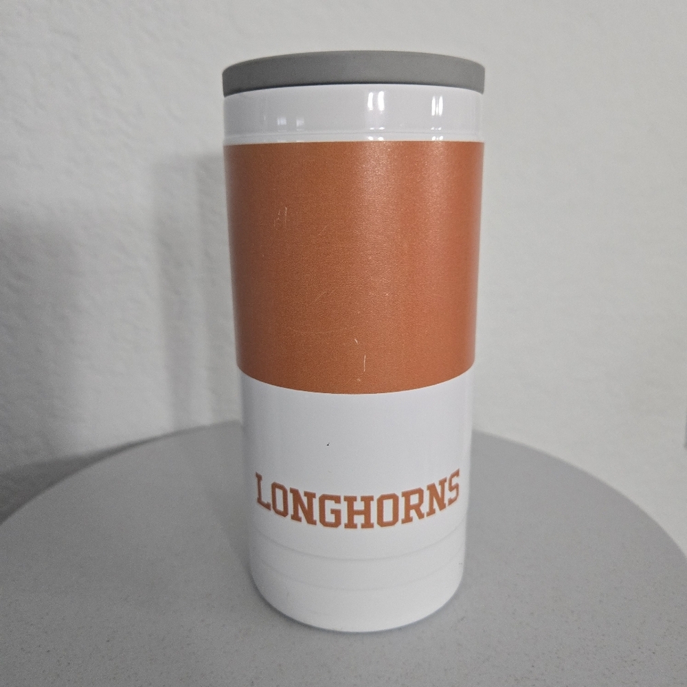 University of Texas Longhorns Collegiate Stainless Steel Koozie Coozie - Picture 4 of 12